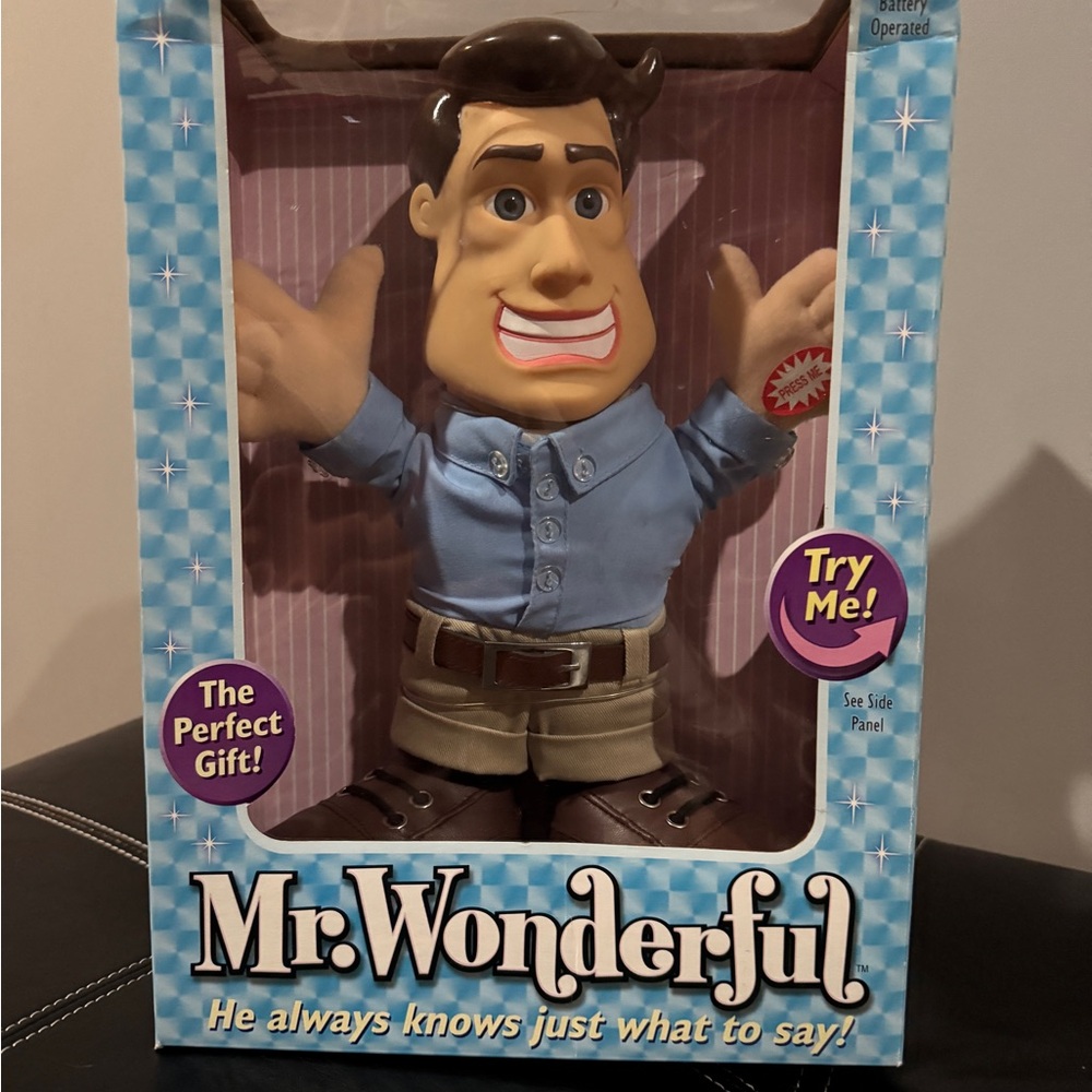 Mr. Wonderful Talking Doll